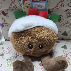 Christmas Pudding Dog Toy