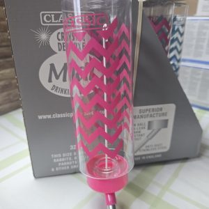 Zigzag Water Bottle Pink