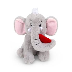 Indi Elephant With Heart Plush