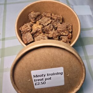 Meaty Training Treat Pot