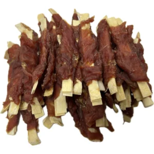 Soft Fish Sticks Wrapped in Duck Breast