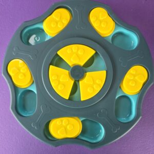 Puzzle Feeder- Navy & Turquoise