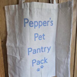 "Pepper's Pet Pantry Pack" Tote Bag